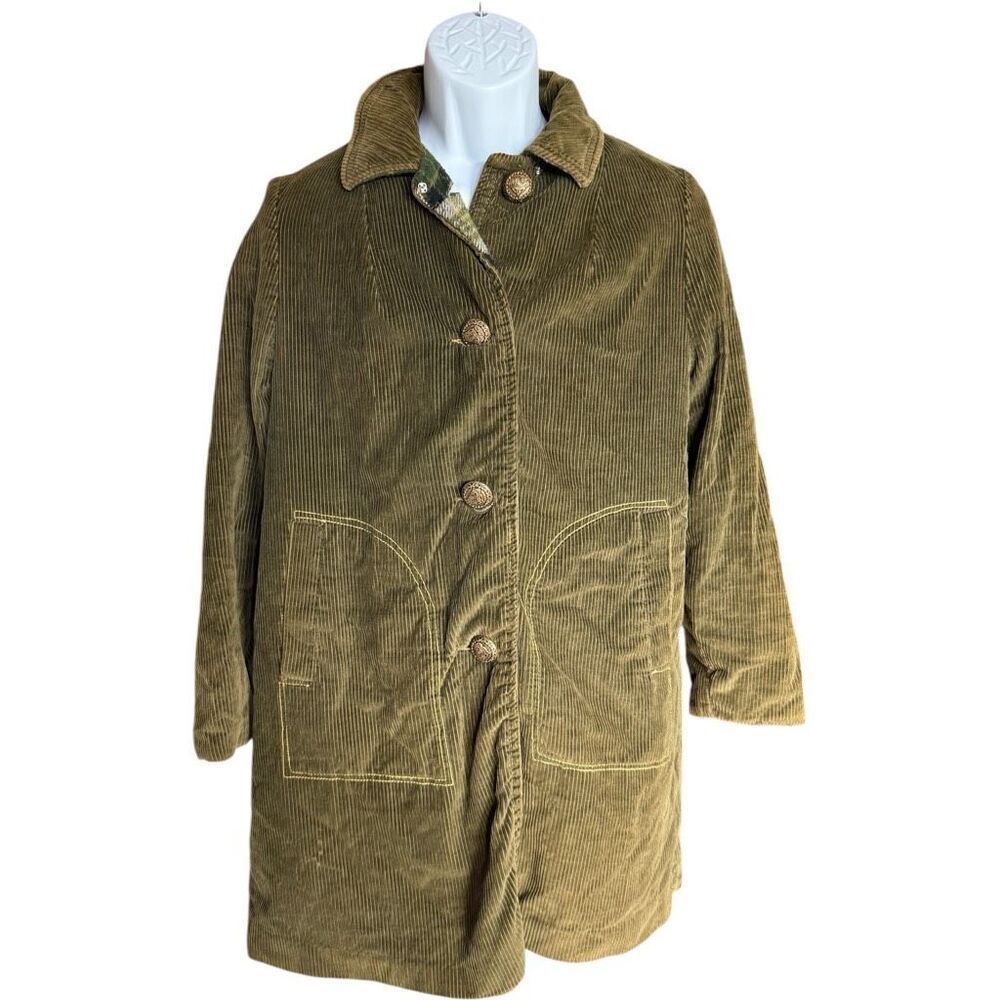 Mens Vintage Debutogs Corduroy Ornate Button Jacket Sport Coat Blazer - Sz L